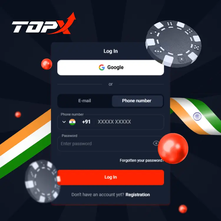Top X login online